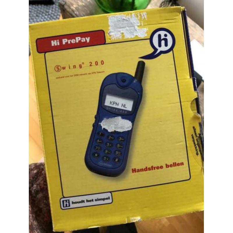 Pocketline swing 200 mobiele telefoon kpn telecom vintage