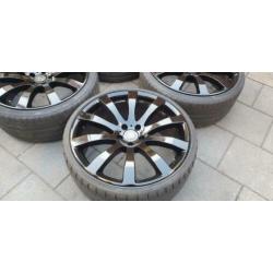 ? Originele Tomason TN4 Velgen met Banden Opel, Alfa 5x110