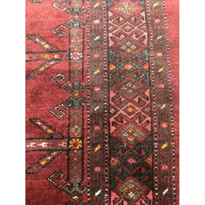 Antieke Turkmens Tapijt Ersari 178 X 110 Cm Perzisch Oosters