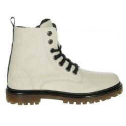 CLIC maat 30 lerenveterboots/rits off-white gratis verzenden
