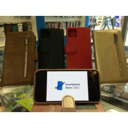 iPhone SE / 5S / 5 Portemonnee Hoesje Met Rits