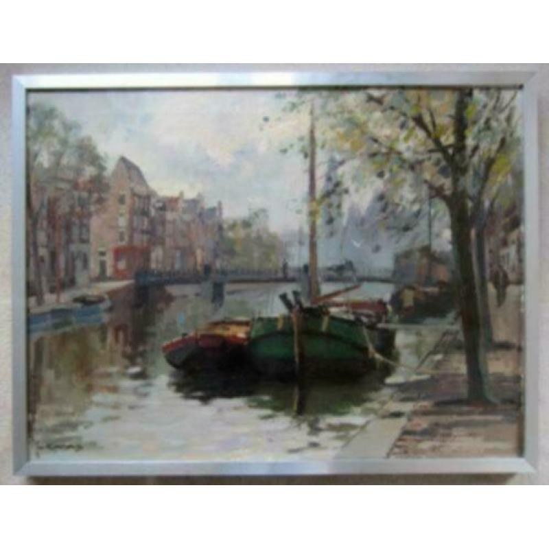 ==stadsgezichten van AMSTERDAM ===JAN KORTHALS 1916-1972==
