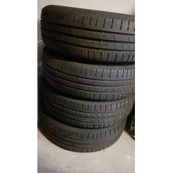 Hankook 185/65/R15/H88 - 4 zomerbanden gebruikt