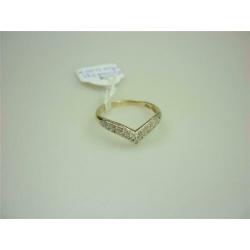 Ring goud met diamanten / Z6211