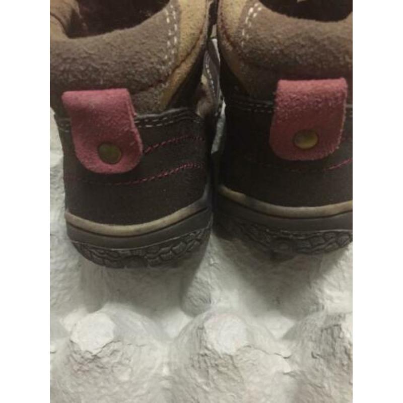 Maxi & Doni bruine leren bont schoenen maat 25