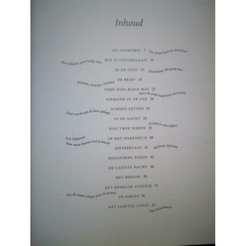 Sinterklaas Boek~Kerstboek~Jaap ter Haar~Omkeerbaar~Sint Nic