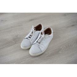 DWRS witte leren schoenen maat 37