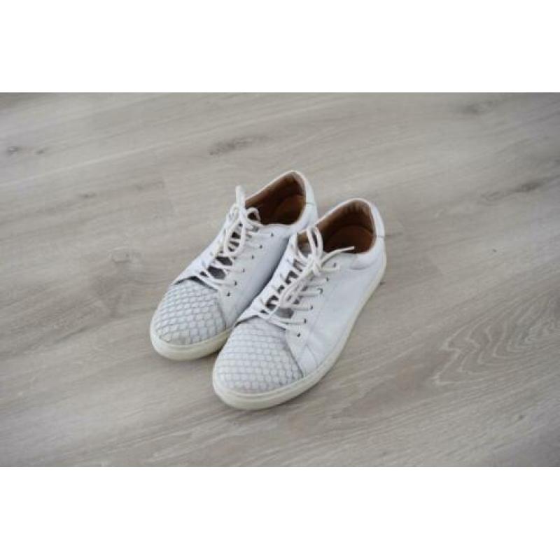 DWRS witte leren schoenen maat 37