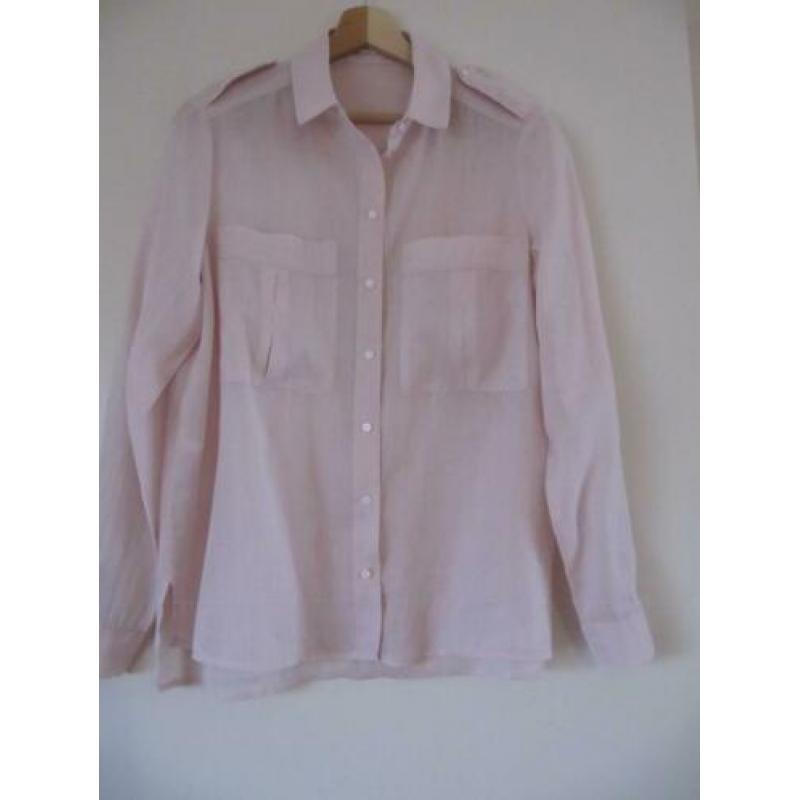Mooie pastelroze blouse maat 36