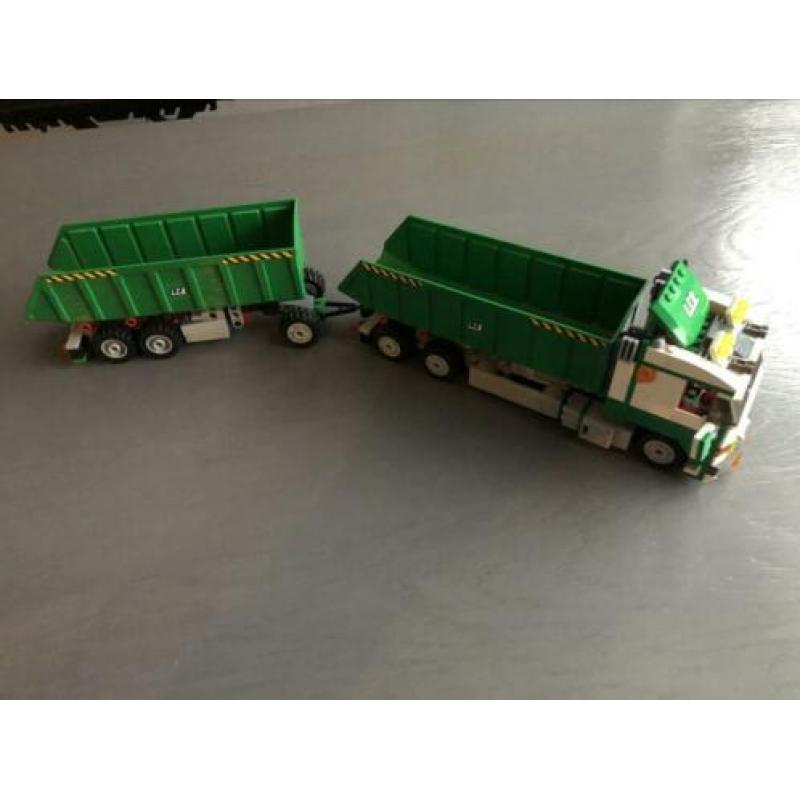 Lego city 7998 vrachtwagen met oplegger