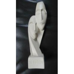 DEVOTION * BEELD * Art Deco Stijl *