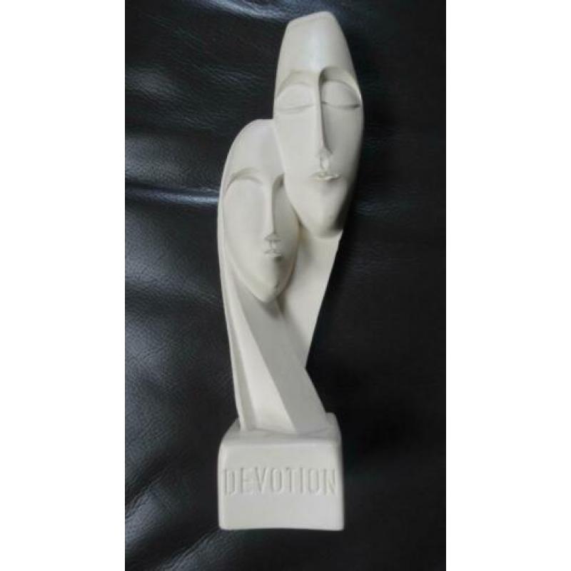 DEVOTION * BEELD * Art Deco Stijl *