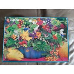 legpuzzels, bloemen, zie foto's