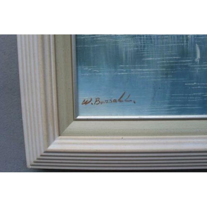 schilderij van W Bonsall 1926-1999