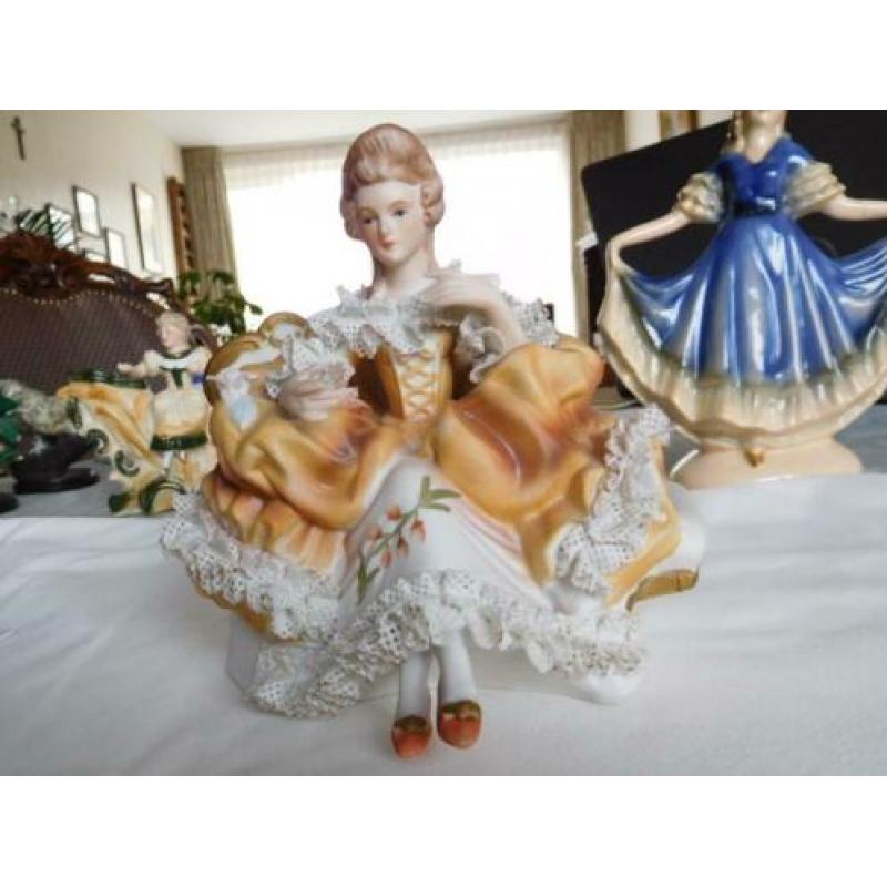 Een beeld in de Rococo stijl