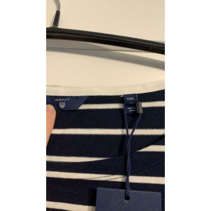 Gant jurk donkerblauw streep XXL *nieuw*