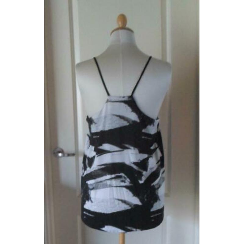 Jacqueline de Yong Top Mt 40 Zwart / Wit