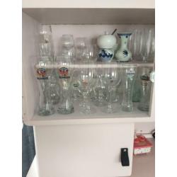 Roze buffet kast jaren 50/60