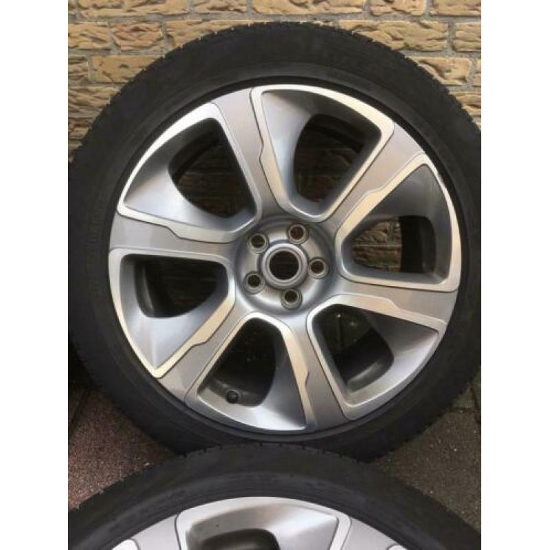 21” originele range rover velgen + all season banden 5x120