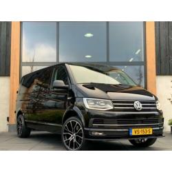 Volkswagen Transporter 2.0TDI 204PK DSG-7 LANG DC ZWART LED/