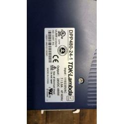 TDK-Lambda Voeding: 230V AC, 24V DC - 20A