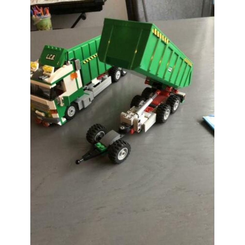 Lego city 7998 vrachtwagen met oplegger