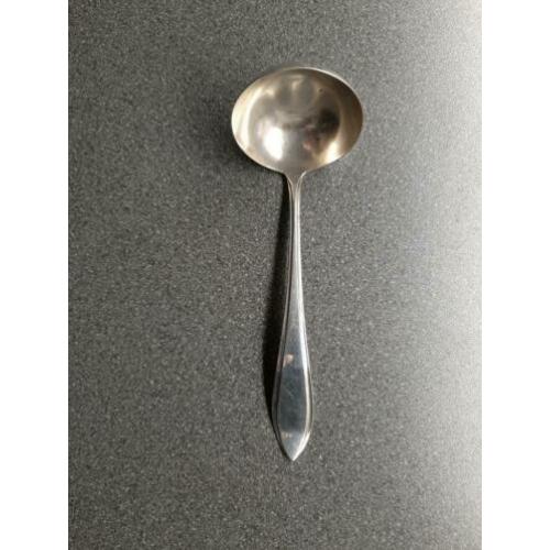 zilver Jus lepel - 17 cm / weegt 49 gram - 2e geh. 835