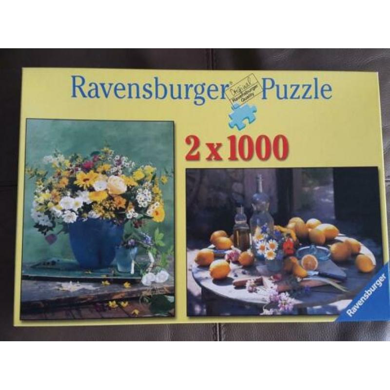 legpuzzels, bloemen, zie foto's