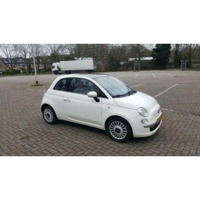 Fiat 500 1.2 AUT 2009 Wit
