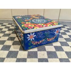 Vintage blik - Erika - slak en muis made in England