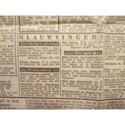 2x WO II. Prov. Overijsselsche en Zwolsche Courant 20. Jan.