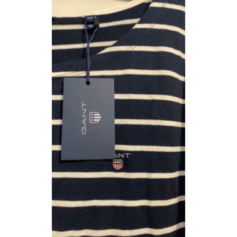 Gant jurk donkerblauw streep XXL *nieuw*