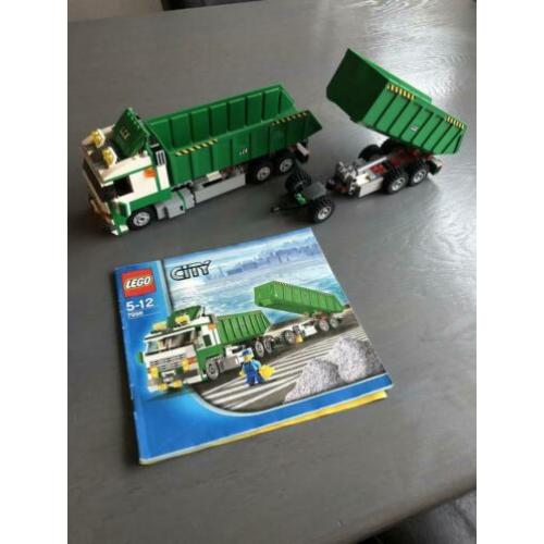 Lego city 7998 vrachtwagen met oplegger