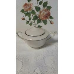 Oude brocante suikerpot van R.F.H Czechoslovakia