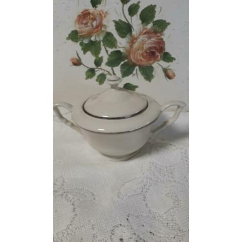 Oude brocante suikerpot van R.F.H Czechoslovakia