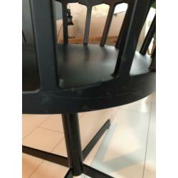 Zwarte Kartell design stoel