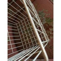 Vintage draadmand draad mand