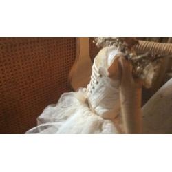 Oud poppen corsetje