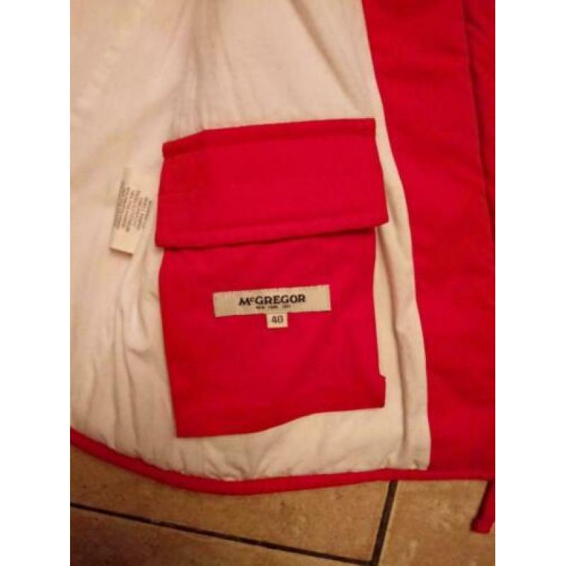 McGregor bodywarmer maat 40 rood