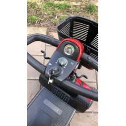Opvouwbare scootmobiel Beaufort 6 met nieuwe accu