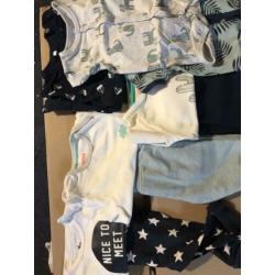 Babykleding pakket maat 56
