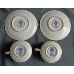 VILLEROY & BOCH CADIZ 2x thee kop en schotel H5,5xO9cm 20cl