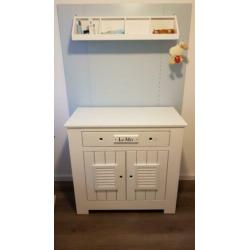 Complete babykamer Marseille (ledikant, commode en kast)