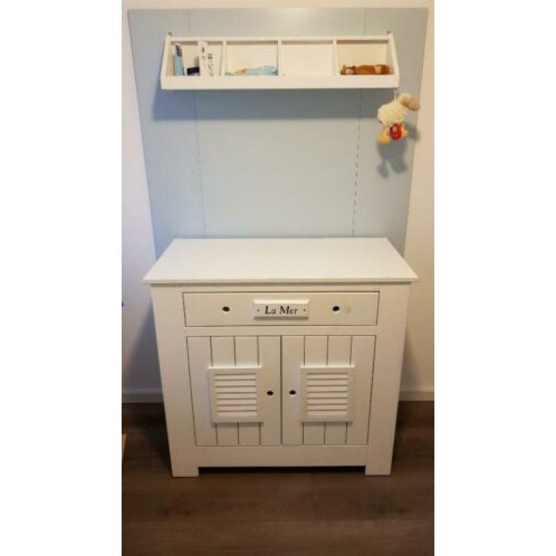 Complete babykamer Marseille (ledikant, commode en kast)