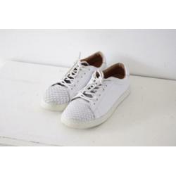 DWRS witte leren schoenen maat 37