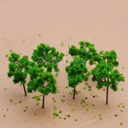 MBO - 5 loofbomen donker groen 6cm hoog (388)