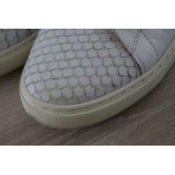 DWRS witte leren schoenen maat 37