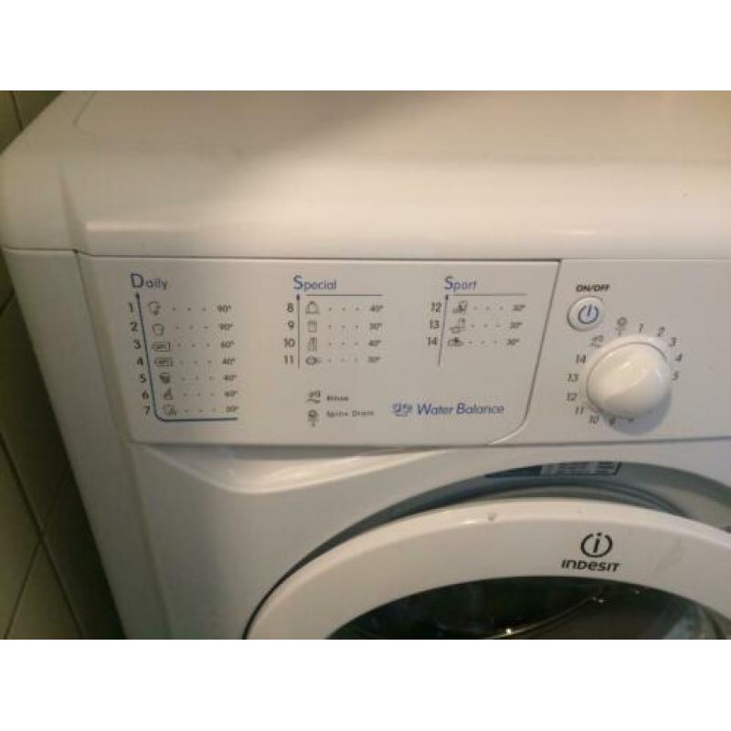 indesit wasmachine zgan 1600 toeren A+ en eco