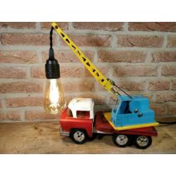 Bijzondere Tri-ang Hi-Way Hi-Lift Takelwagen lamp