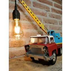 Bijzondere Tri-ang Hi-Way Hi-Lift Takelwagen lamp